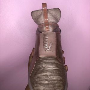 Women’s puma fierce core high top rose gold